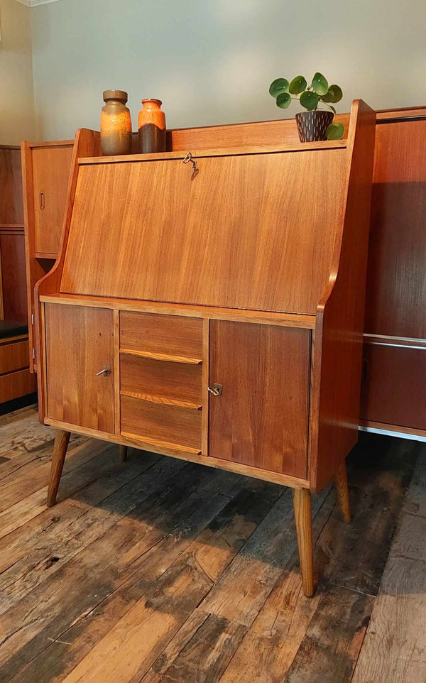 Vintage Deense secretaire